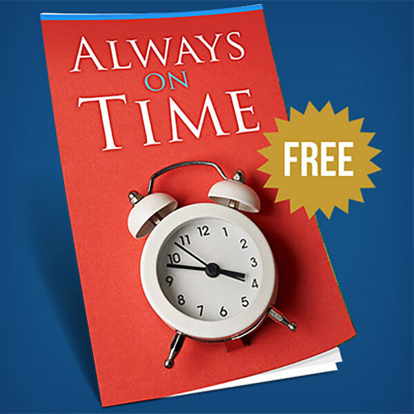 Request the Free Resource "Always on Time."