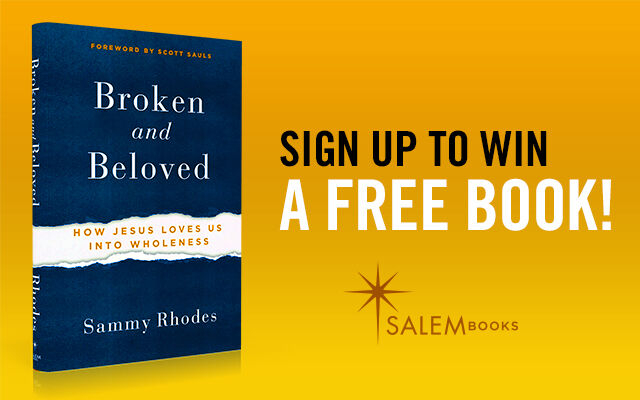 Enter to win a signed copy of the book, Broken and Beloved
