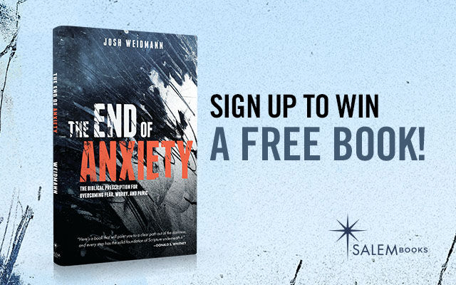 Enter to win a signed copy of the book The End of Anxiety by Josh Weidmann