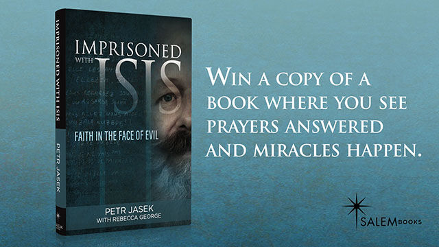 Enter to win a signed copy of the book Imprisoned with ISIS by Petr Jašek