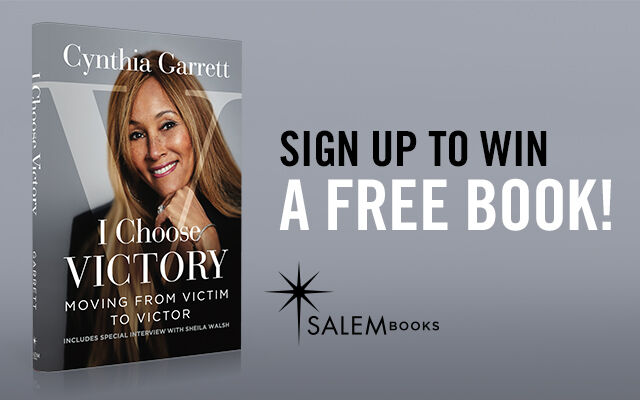 Enter to win a signed copy of the book, I Choose Victory