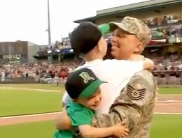 Members of the Military Return Home to Reunite With their Families