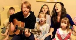 Cutest Cover of "God's Not Dead" With Entire Family! 