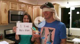 Wife Surprises Husband With Taste-Test Pregnancy Announcement