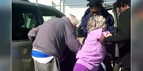 Police Officer Films 3 Men At Gas Station Who Rush To Help Elderly Couple