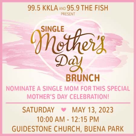 Nominate a Single Mom for 95.9 The Fish's Single Mother's Day Brunch