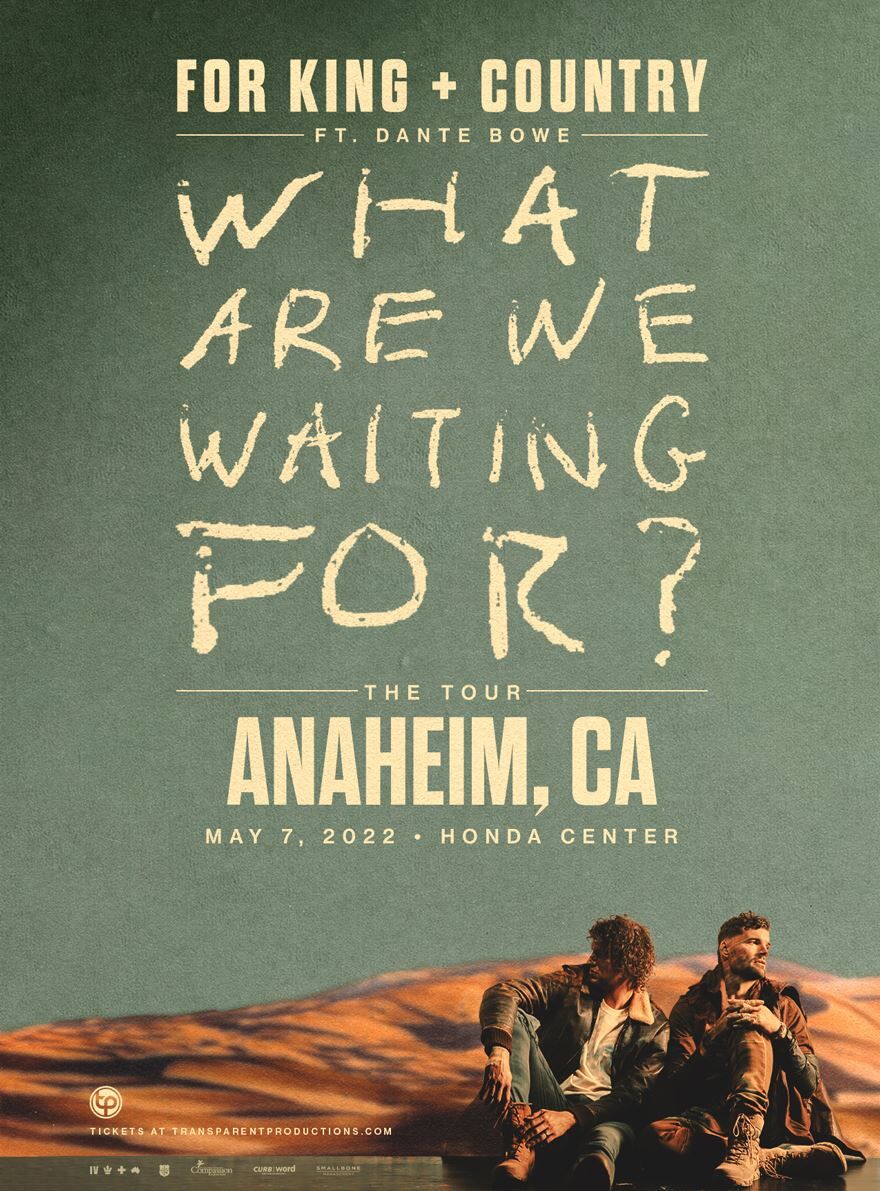 For King And Country Christmas Tour 2022 For King & Country 5/22 | 95.9 The Fish - Oc, Ca