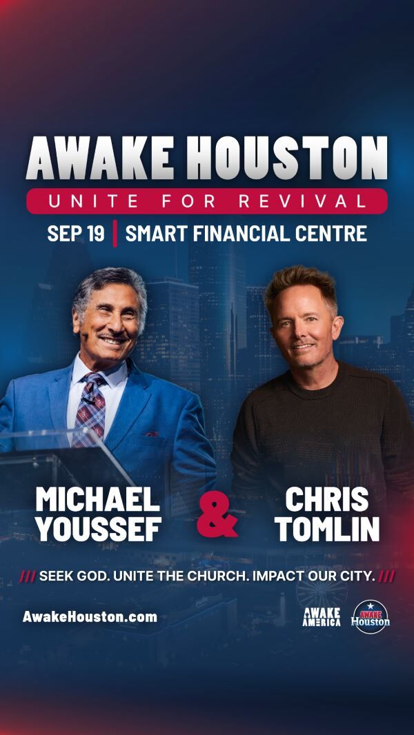 AWAKE America Announces City-Wide Houston Rally with Dr. Michael A. Youssef and Special Guest Chris Tomlin