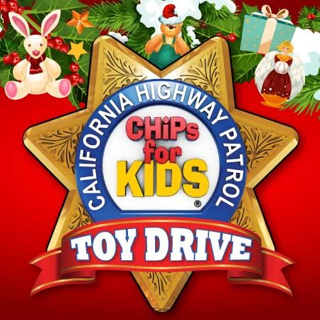 Donate Toys for Needy Children at our CHP Toy Drive 12/15/22 6:00 am - 5:00 pm