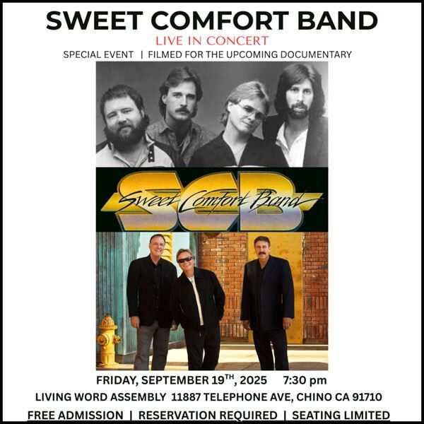Sweet Comfort Band – Special Concert Event