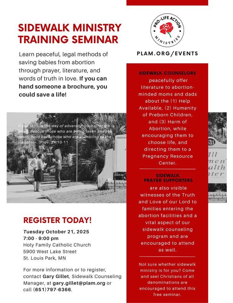 Sidewalk Ministry Training Seminar