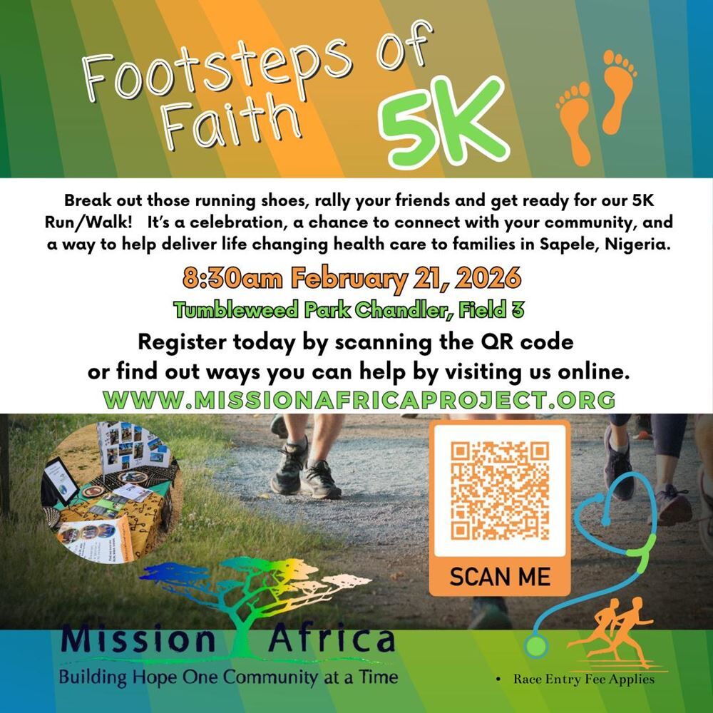 Footsteps of Faith 5K Run/Walk
