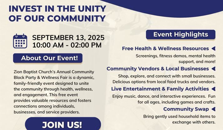 Community Block Party & Wellness Fair