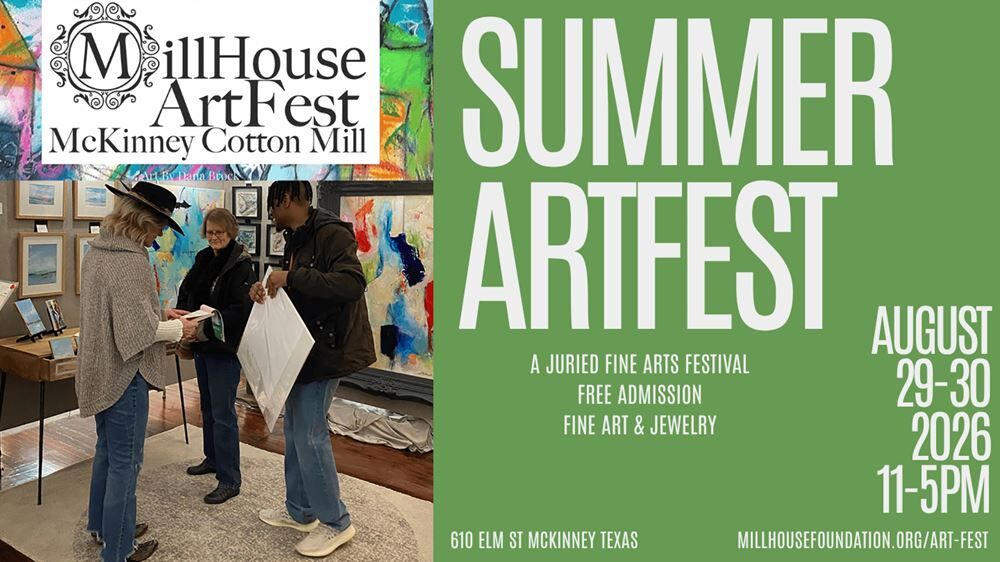 MillHouse Indoor Summer ArtFest