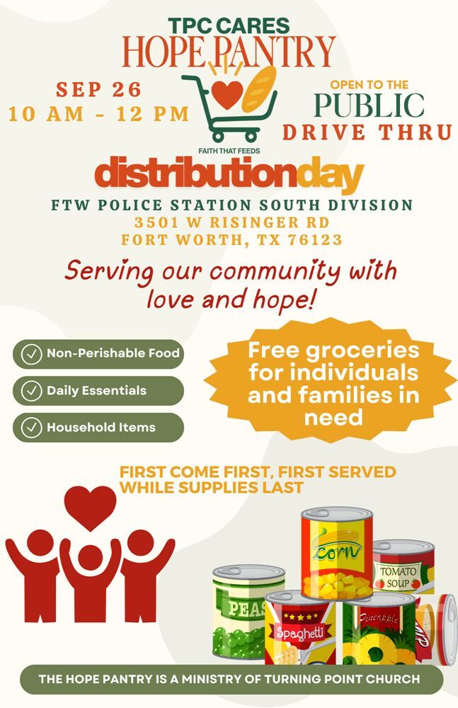 TPC Care Hope Pantry Distribution Day