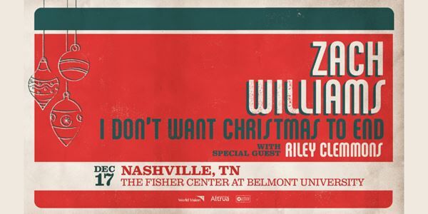 Zach Williams - I Don't Want Christmas to End
