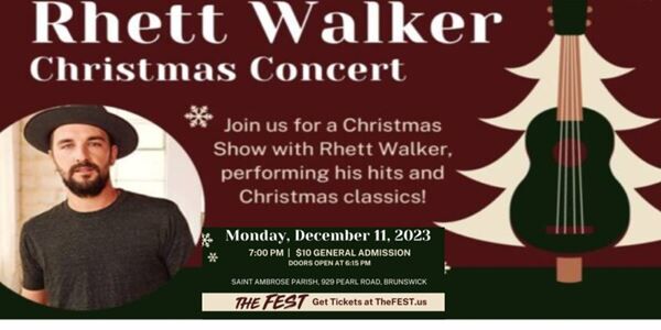 FEST 2023 Christmas Concert with Rhett Walker