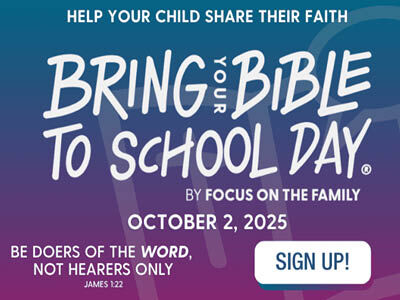 Bring Your Bible to School on October 2nd!