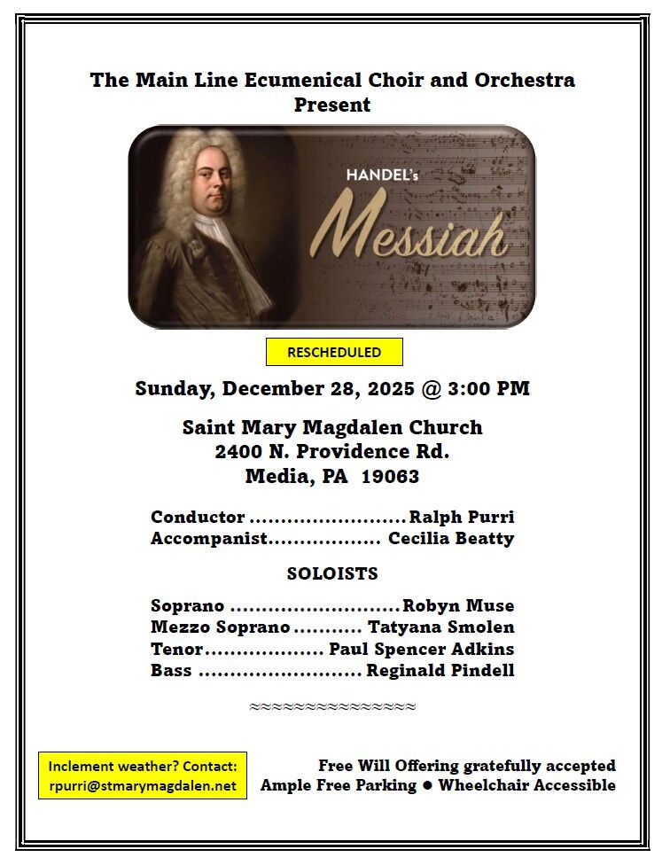 Handel's Messiah Concert