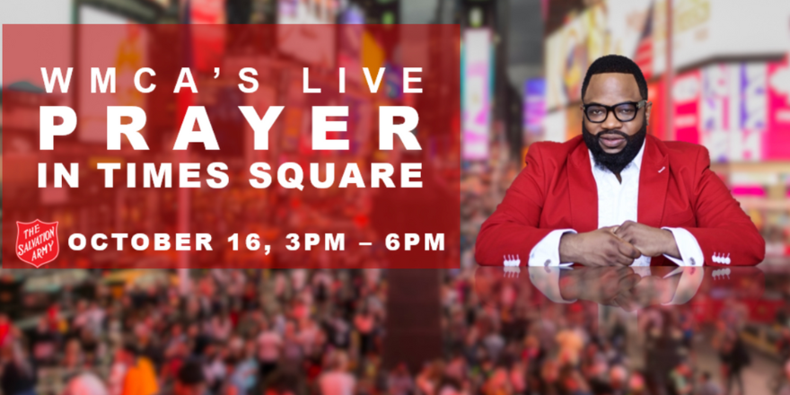 Prayer in Times Square The Mission WMCA New York NY