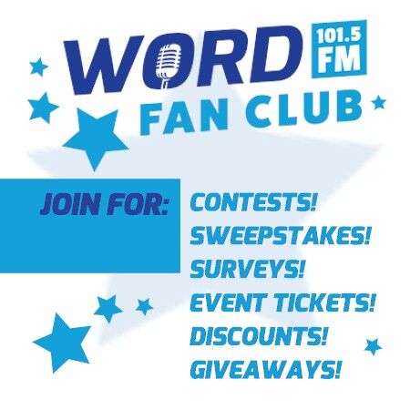Join the 101.5 WORD-FM Fan Club