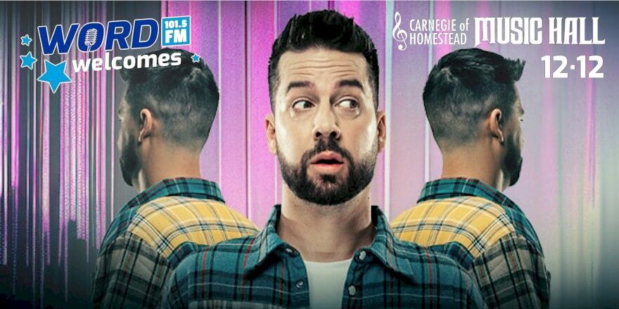 WORD·FM welcomes Comedian John Crist -- Dec. 12
