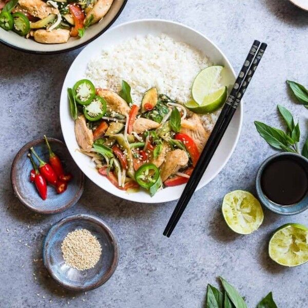Recipe of The Week- Spicy Thai Basil Chicken Stir Fry