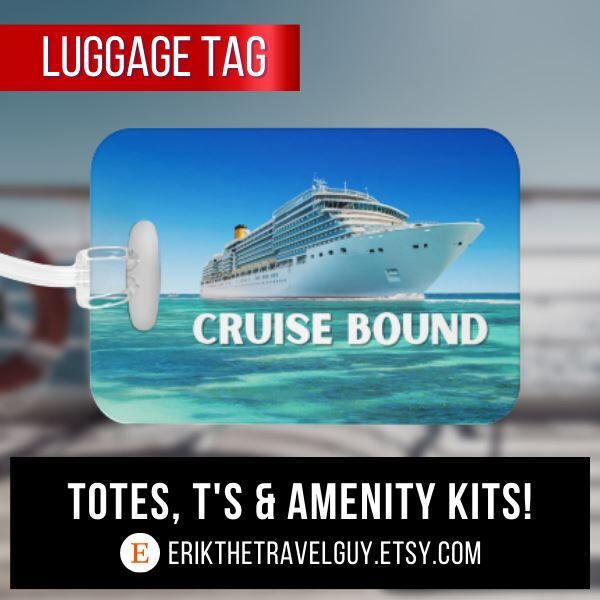 ETG Cruise Bound Luggage Tag