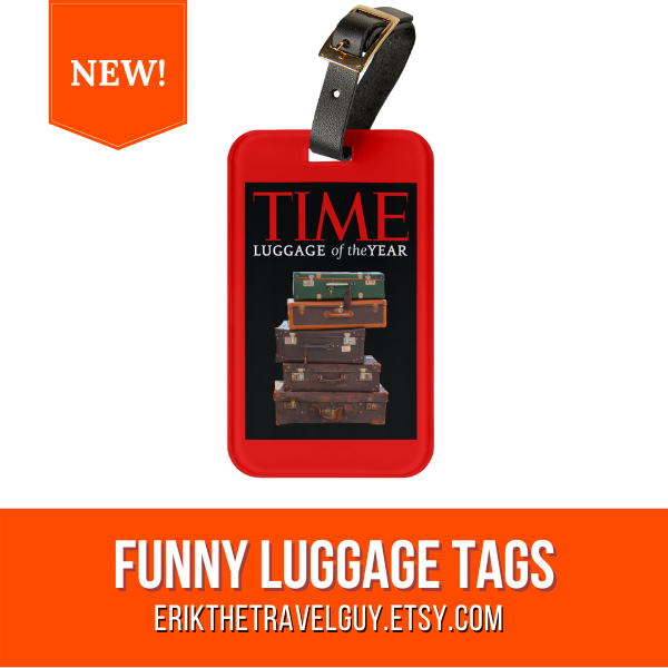Time Luggage Tag