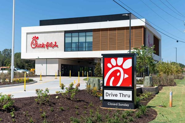 New Chick-fil-A Restaurant Features Elevated Kitchen with Sophisticated Food Conveyor System