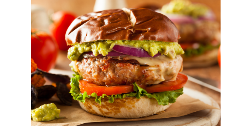 Kickin' Chicken Burgers