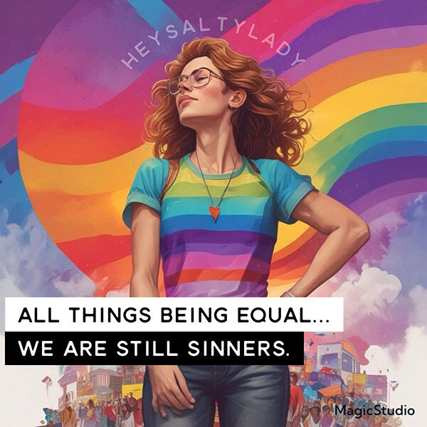 All Things Being Equal…We are Still Sinners.