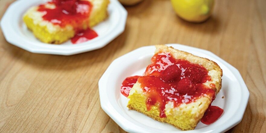 A Perfect Lemon and Raspberry Pairing