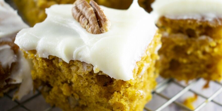 Spiced Pumpkin Bars
