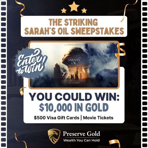 You could win $10,000 in gold!