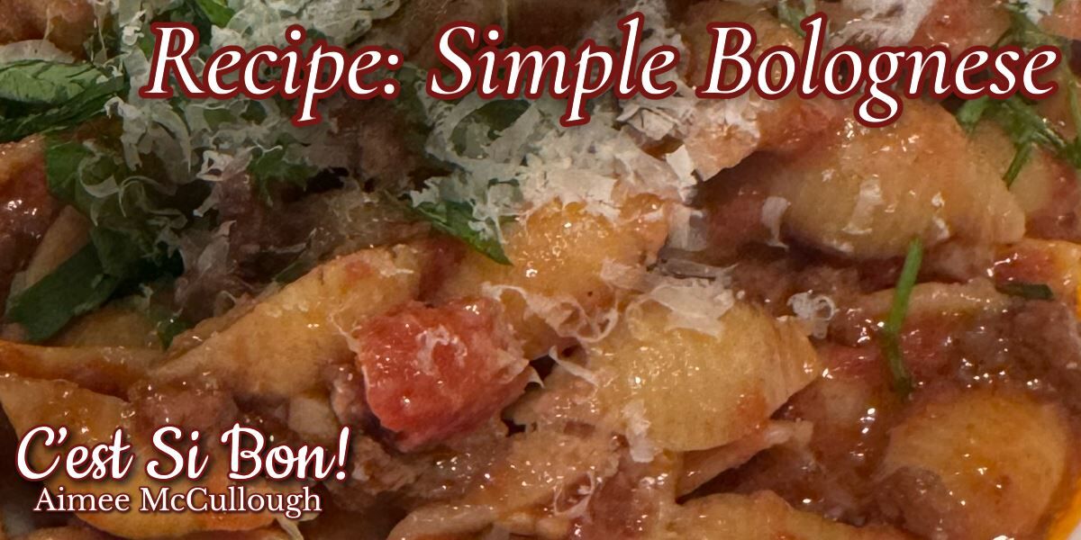 Simple Bolognese
