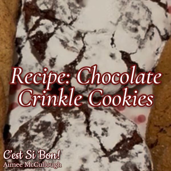 Chocolate Crinkle Cookies