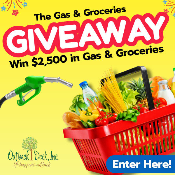 Enter for an opportunity to win $2,500 in gas and groceries!