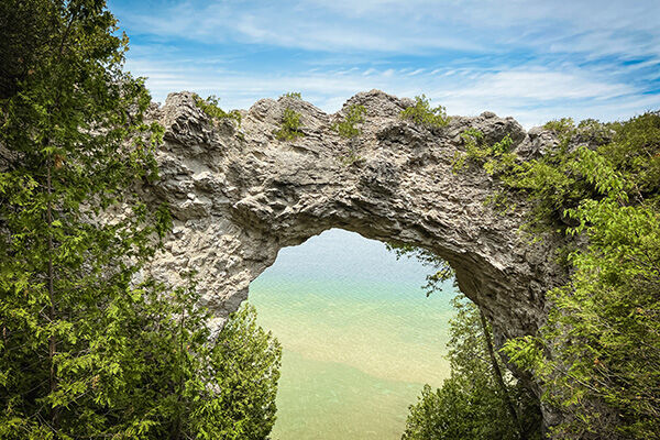 Arch Rock, Mackinac Island, Michigan