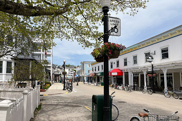 Downtown Mackinac Island, Michigan
