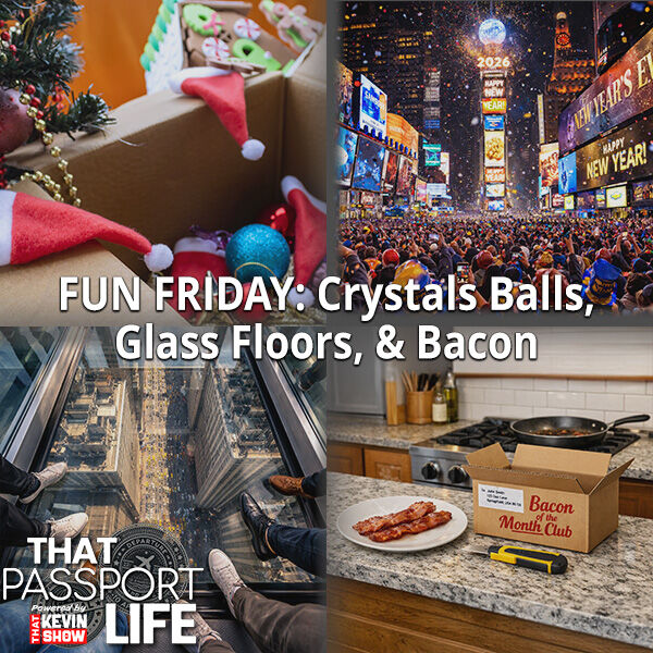 Fun Friday: Crystal Balls, Glass Floors, and Bacon