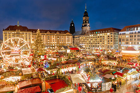Striezelmarkt, Dresden, Germany