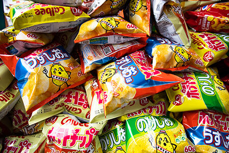 Calbee potato chips