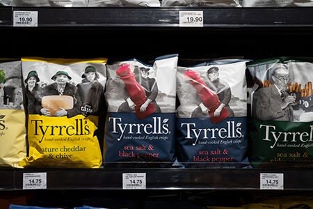 Tyrrells potato chips