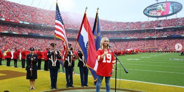 Natalie Grant Wows Chiefs Fans with Powerful Pre-Game National Anthem