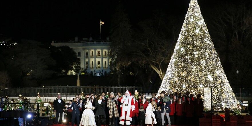 Colton Dixon Performs at the National Christmas Tree Lighting | 99.5 ...