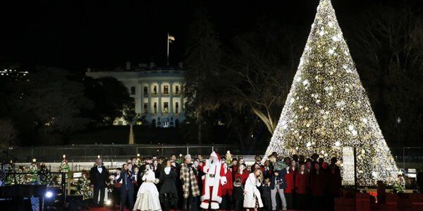 Colton Dixon Performs at the National Christmas Tree Lighting