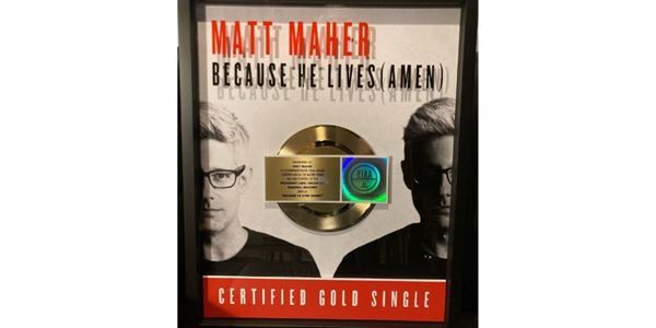 Matt Maher’s “Because He Lives (Amen)” Goes Gold