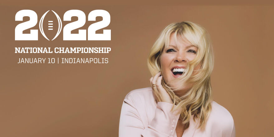 Natalie Grant who is anthem singer for national championship game