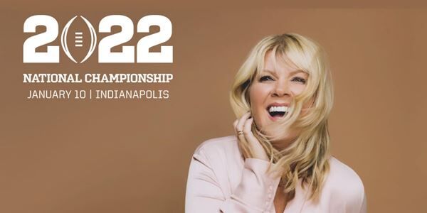 Natalie Grant Performs National Anthem At College Football Championship Game